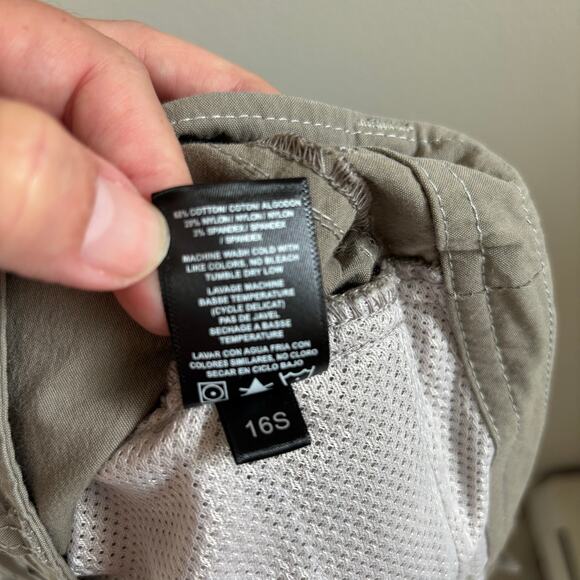 Kuhl Women's Olive Green Skirt Gorpcore Outdoor Active Size 12 - Picture 7 of 8